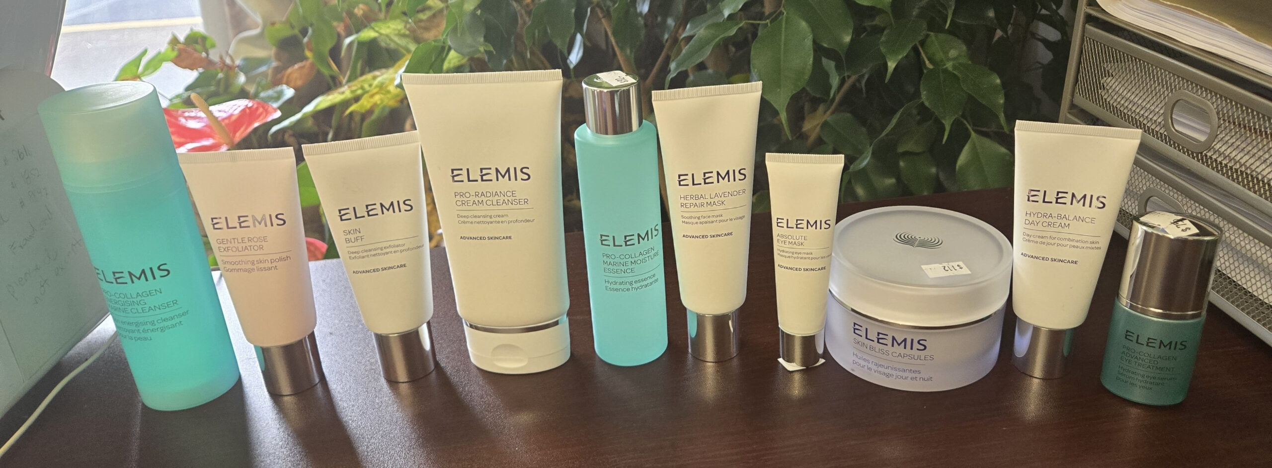 Elemis skin care products