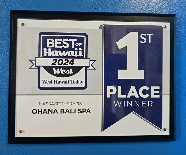 Best of Hawaii 2024, Best Massage therapist